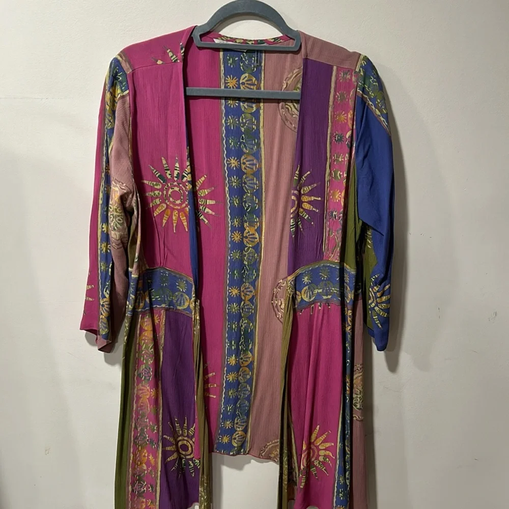 Soft Surroundings - Carnival Batik Topper Duster - Picture 3 of 9